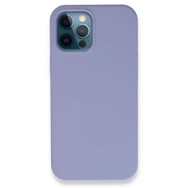 Apple İphone 12 Pro Kılıf Lansman Legant Silikon - Lila