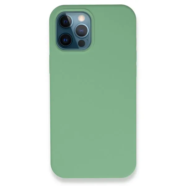 Apple İphone 12 Pro Kılıf Lansman Legant Silikon - Yeşil