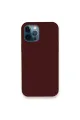 Apple İphone 12 Pro Kılıf Lansman Legant Silikon - Bordo
