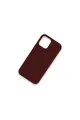 Apple İphone 12 Pro Kılıf Lansman Legant Silikon - Bordo