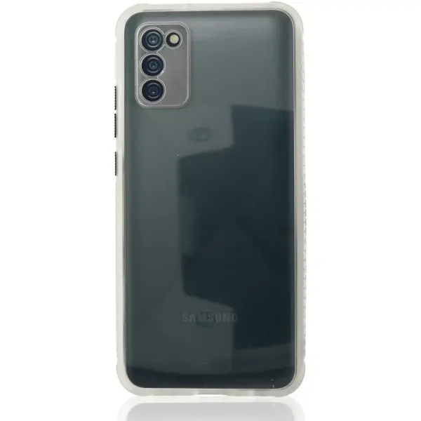 Samsung Galaxy A02s Kılıf Miami Şeffaf Silikon - Şeffaf