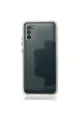 Samsung Galaxy A02s Kılıf Miami Şeffaf Silikon - Şeffaf
