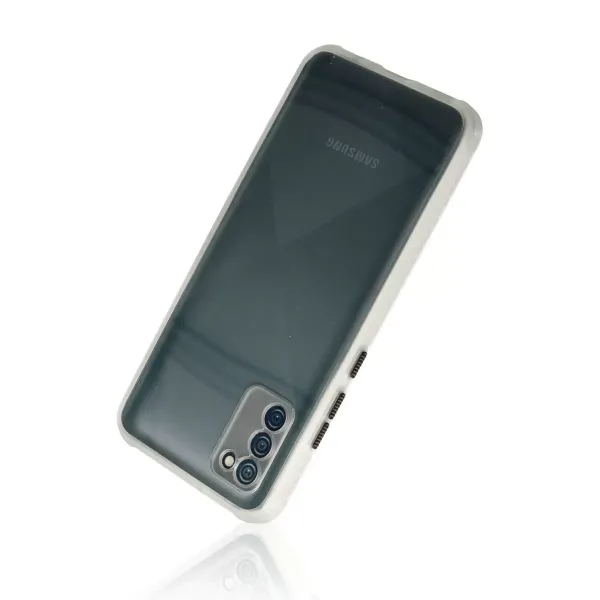 Samsung Galaxy A02s Kılıf Miami Şeffaf Silikon - Şeffaf