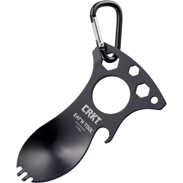 Crkt 9100k Eat’n Tool Karabina Çok Fonksiyonlu Karabina Tornavida Lokma Açacak Çatal Kaşık