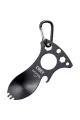 Crkt 9100k Eat’n Tool Karabina Çok Fonksiyonlu Karabina Tornavida Lokma Açacak Çatal Kaşık