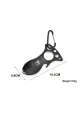 Crkt 9100k Eat’n Tool Karabina Çok Fonksiyonlu Karabina Tornavida Lokma Açacak Çatal Kaşık