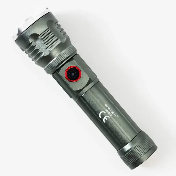 Gold  Gp-216 Tg Led Şarjlı El Feneri 2000 Lümen Güç, Mıknatıslı Taban Ve Zoom Özelliğiyle Kamp Ve Tamir İşlerinizde Yanınızda. Hemen Uygun Fiyata Satın Alın