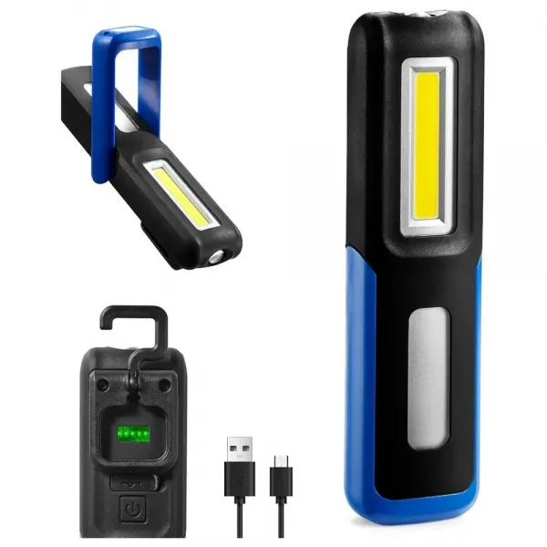 Lightingx Lx-028 Cob Led Mıknatıslı Çalışma Lambası Tamirci Feneri