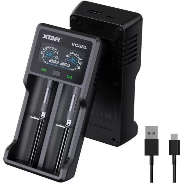 Xtar Vc2sl İkili Li-ion / Nı-cd / Nı-mh Pil Şarj Cihazı