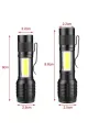 Wison Ws-5454 Cob Led Usb Şarjlı Mini El Feneri