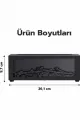 A4 Şömine Esintili Aromaterapi Difüzörü Ultrasonik Hava Nemlendici