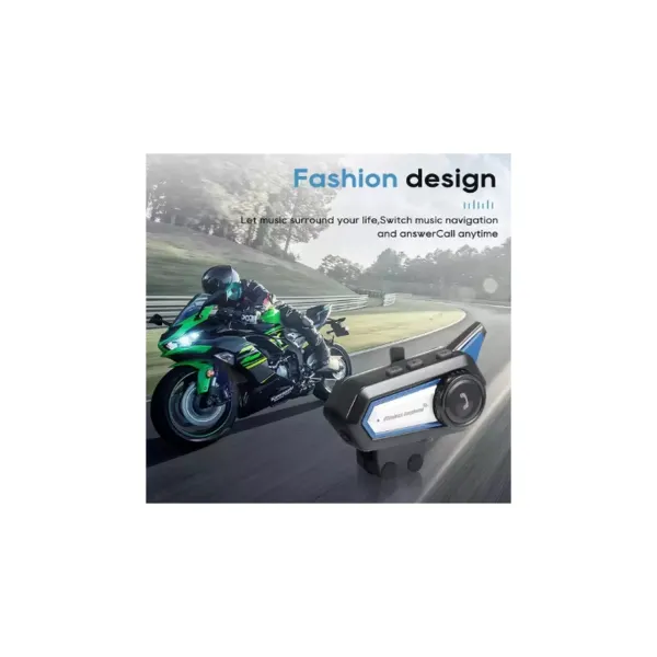 Bt31 Kask Kulaklık Bluetooth 5.0 Motosiklet Interkom Su Geçirmez Kablosuz Kulaklık