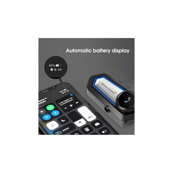 Bt31 Kask Kulaklık Bluetooth 5.0 Motosiklet Interkom Su Geçirmez Kablosuz Kulaklık