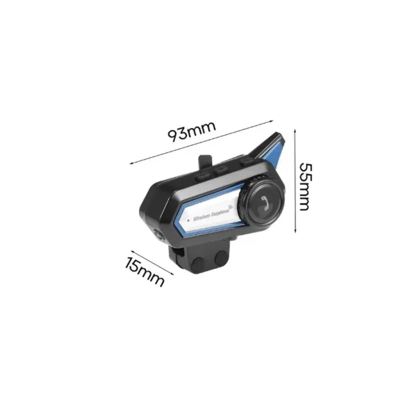 Bt31 Kask Kulaklık Bluetooth 5.0 Motosiklet Interkom Su Geçirmez Kablosuz Kulaklık