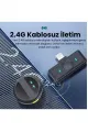 2 Adet Profesyonel Kablosuz Yaka Mikrofonu Lighting Uyumlu Manyetik Klipsli
