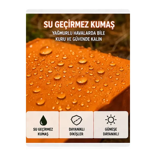 Otomatik Kabin Giyinme Çadırı 120x120x190 Cm Üst Havalandırma Yan Pencereli Duş & Wc Çadırı