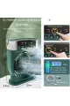 Şarjlı 600 Ml Su Hazneli Taşınabilir Masaüstü Vanilatör  Güçlü Fan Ve 2000 Mah Pil Yeşil