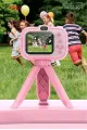 Dijital Fotoğraf Makinesi Çocuk Mini 1080p Hd Kamera Selfie Tripotlu Ön Arka Kamera
