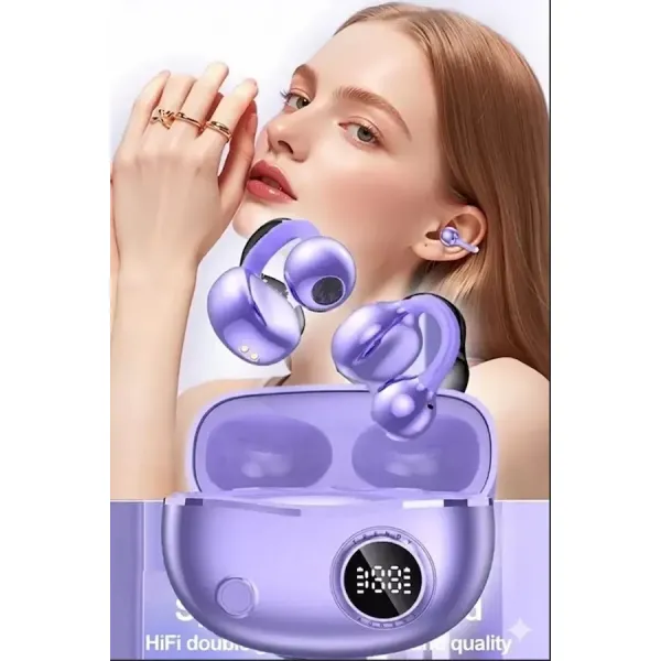 Yxg‑10 Bluetooth Kulaklık | Kablosuz Spor Ve Günlük Kullanım İçin – Mikrofonlu Ergonomik Şarjlı Mor
