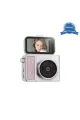 2k Mini Dijital Retro Video Kamera Flaşlı Dijital Vlog Mini Fotoğraf Makinesi Türkçe Menü Pembe