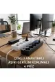Akım Korumalı 4’lü Priz 2xusb 2xtype-c Çıkış Yüksek Gerilim Koruma Priz Çoğaltıcı