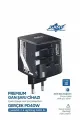 Gan+ Pd 40w Hızlı Şarj Adaptörü Çoklu Çıkış Usb-c Lightning Kablolu Hızlı Şarj Cihazı Ev Ofis Uyumlu Siyah