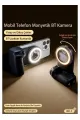 Bluetooth Manyetik Telefon Yapıştırma Kavrama Halka Dolgu Işığı İle Magsafe Selfie Klips