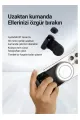 Bluetooth Manyetik Telefon Yapıştırma Kavrama Halka Dolgu Işığı İle Magsafe Selfie Klips