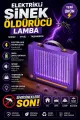 Elektrikli Sinek Öldürücü Lamba | Şarjlı, Sessiz, Led Işıklı Etkili Koruma