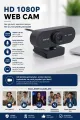 Webcam Orjınal Hd 1080p Konferans Kamera Dahili Mikrofon Görüntülü Sohbet Yayın Kamerası Hd Video