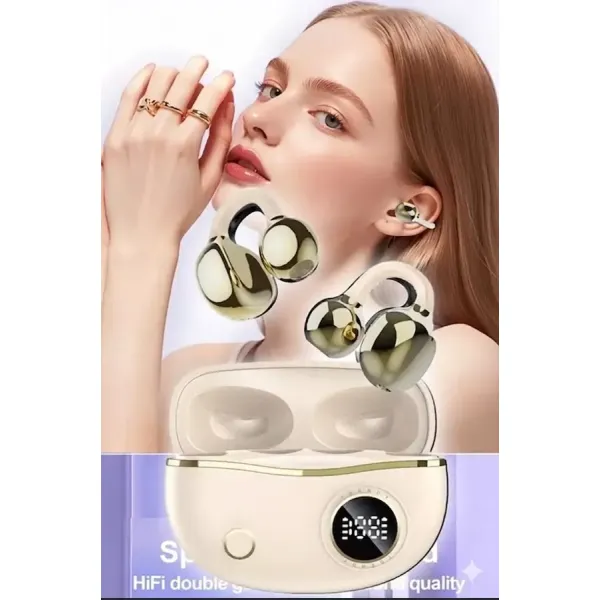 Yxg‑10 Bluetooth Kulaklık | Kablosuz Spor Ve Günlük Kullanım İçin – Mikrofonlu Ergonomik Şarjlı Krem