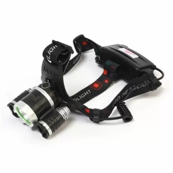 Br-5000 T6 5000 Lm 3xcree T6+2r5 Led Kafa Feneri