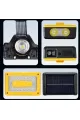 Pro F-3003 Alüminyum Pm10-tg Led Type-c Powerbank Ve Solar Şarjlı Kamp Kafa Feneri