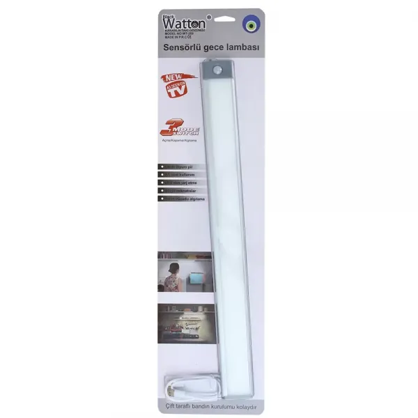 Sensörlü Şarjlı Dolap Lambası Wt-288