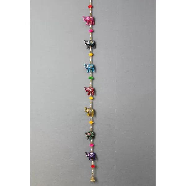 7'li Asmalı Aynalı Fil Ksk3114