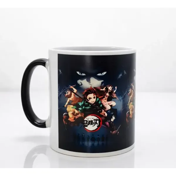 Porselen Renk Değiştiren Demon Slayer Kupa Bardak Aalk383