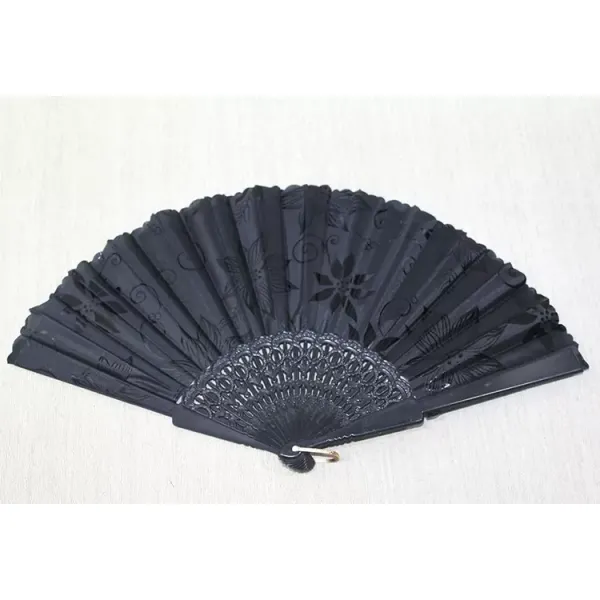 Plastik Siyah Yelpaze Alk3569