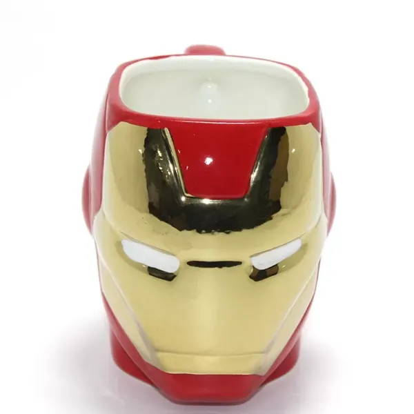 3d İron Man Tasarımı Porselen Kupa Bardak Alk4499