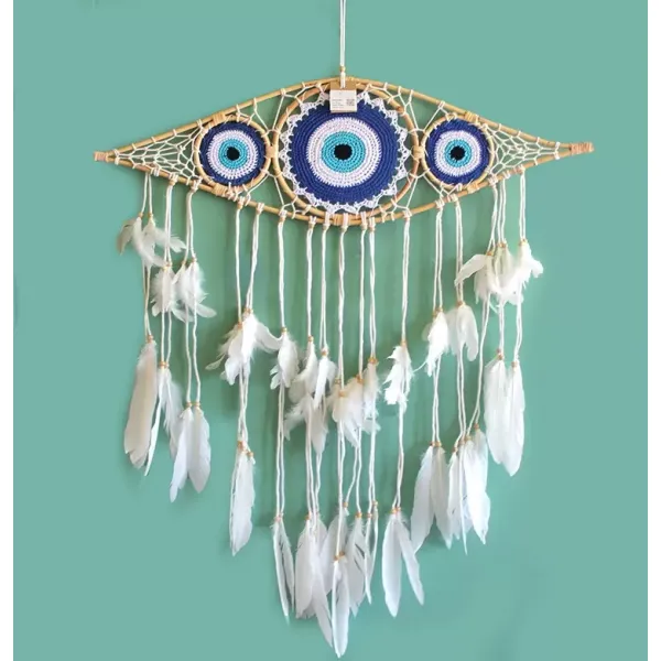 Rüya Kapanı Düş Kapanı Dream Catcher Göz Tasarımı Roshıta-36