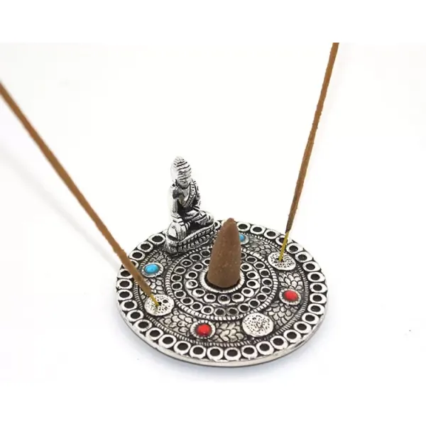 Metal Yuvarlak Budalı Tütsülük Ksk2189