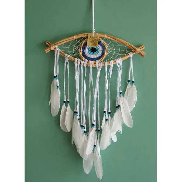 Rüya Kapanı Düş Kapanı Dream Catcher Göz Tasarımı Roshıta-57