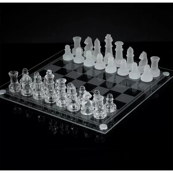 Cam Satranç Takımı 25*25cm