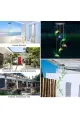 Solar Led Işıklı Kuşlu Bahçe Dekoru 6 Ledli,renkli Işık