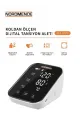 Türkçe Konuşan Şarjlı Dijital Tansiyon Aleti | Büyük Lcd Ekran, Otomatik Kol Tipi, Hafızalı