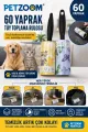 60 Yaprak Tüy Toplama Rulosu Kedi Köpek Tüy Toplayıcı Ev Koltuk Araç Ofis Temizlik Rulosu