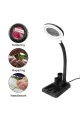 Esnek 5x /10x,40 Led Işıklı Büyüteç ,lamba  Büyüteç Okuma, Çalışma Lehim Masa Lambası A808