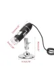 1600x Usb Dijital Mikroskop Kamera Endoskop 8led Büyüteç Metal Standı