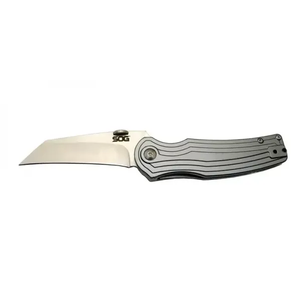 Pinkerton 0689 Gri Kamp Çakı 18cm - Yarı Otomatik, Kemerlikli, Kutulu