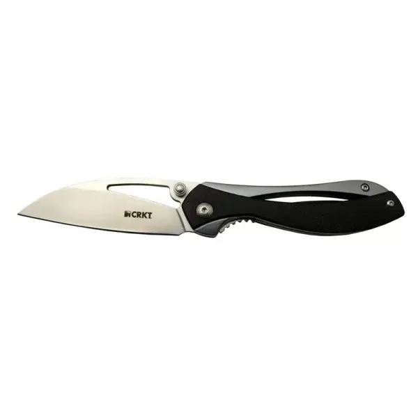 Crkt Pleroma 821a Bk Kamp / Outdoor Çakı 18cm - Manuel, Kemerlikli, Kutulu