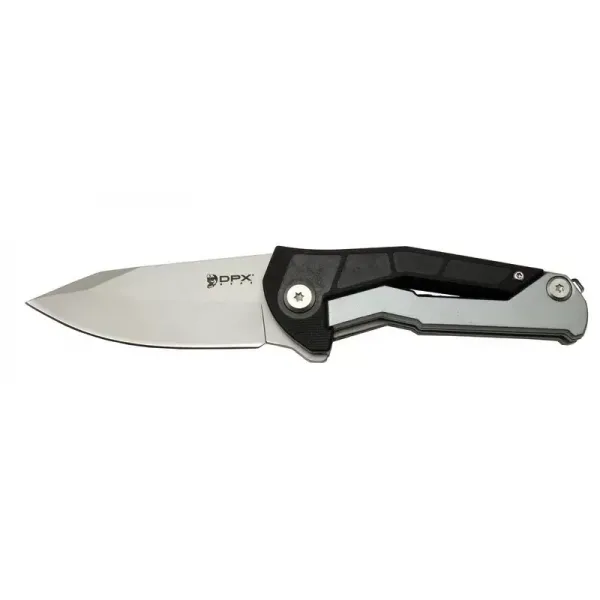 Dpxgear Sugga 915b Bk Siyah Ampampamp Beyaz Kamp / Outdoor Çakı 17,5cm - Yarı Otomatik, Kemerlikli, Kutulu